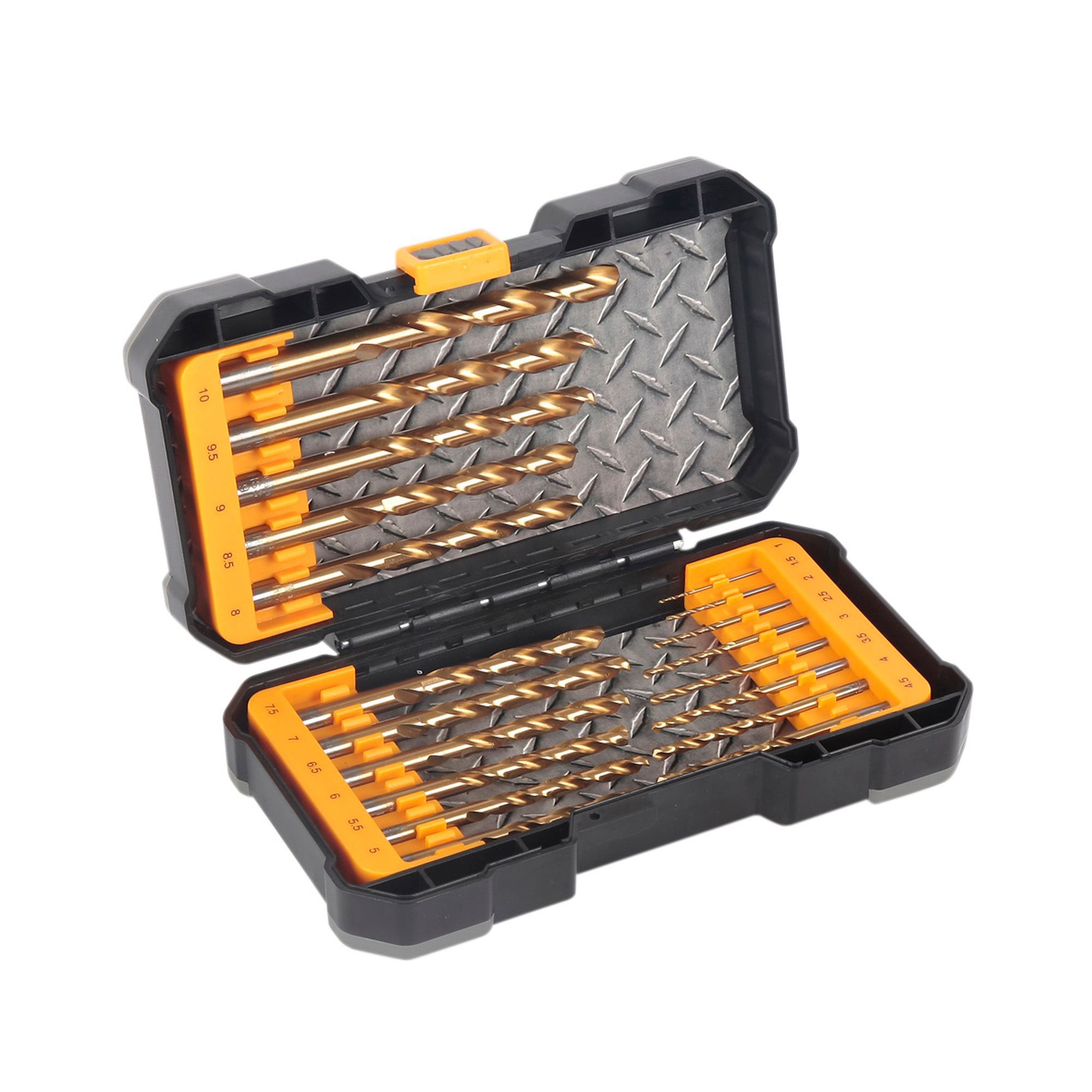 Jcb Hss Tin Mixed Drill Bit Set, 19 Pieces Price Comparisons | Compare The Build
