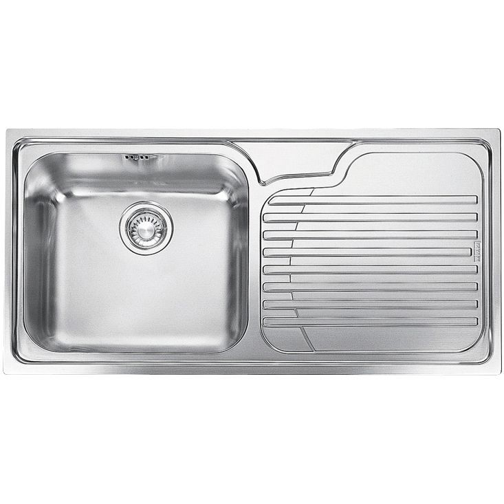 Franke Galassia 1 Bowl Polished Stainless Steel Single Kitchen Sink Price Comparisons | Compare The Build