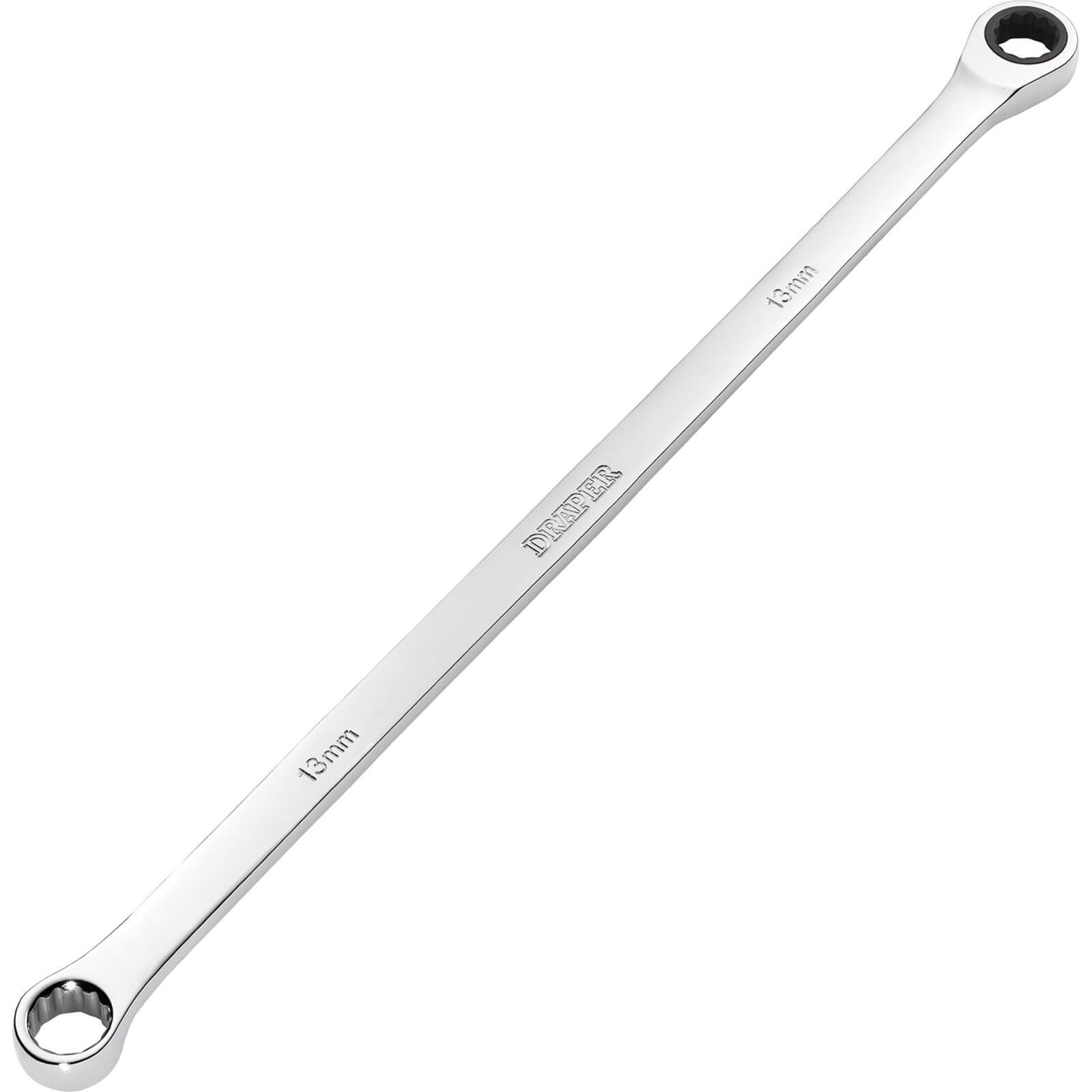 Draper Hi Torq Extra Long Double Ring Ratchet Spanner 13mm | Compare The Build