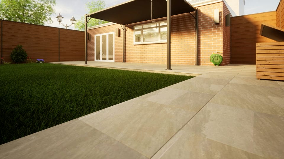 Porcelain Paving - 600mm x 600mm x 20mm Kandla Grey Price Comparisons | Compare The Build