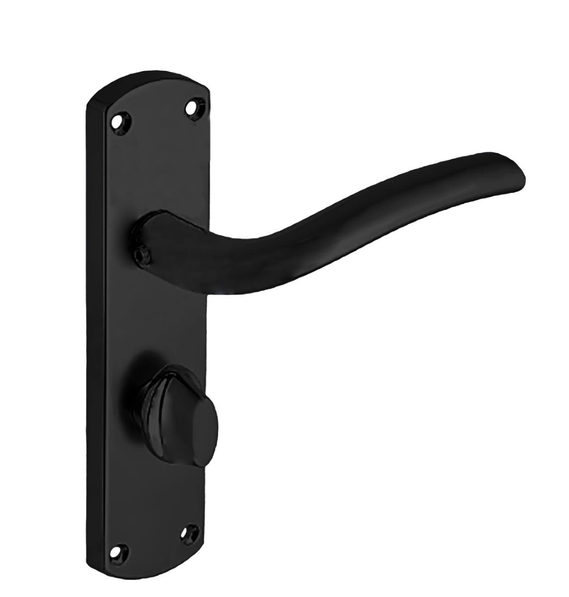 Goodrich Lever Bathroom Door Handle Matt Black | Compare The Build