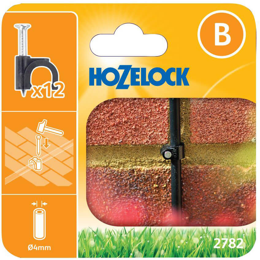 Hozelock MICRO Wall Clip 5/32" / 4mm Pack of 12 Price Comparisons | Compare The Build