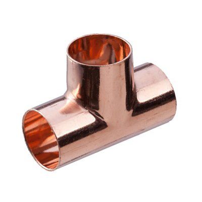 Copper End Feed Tee (Dia)10mm Price Comparisons | Compare The Build