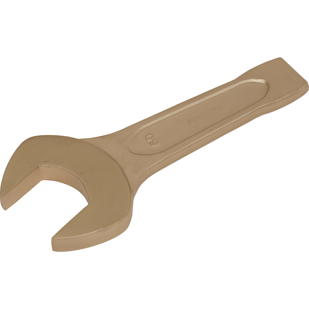 Sealey Non Sparking Open End Slogging Spanner 60mm | Compare The Build