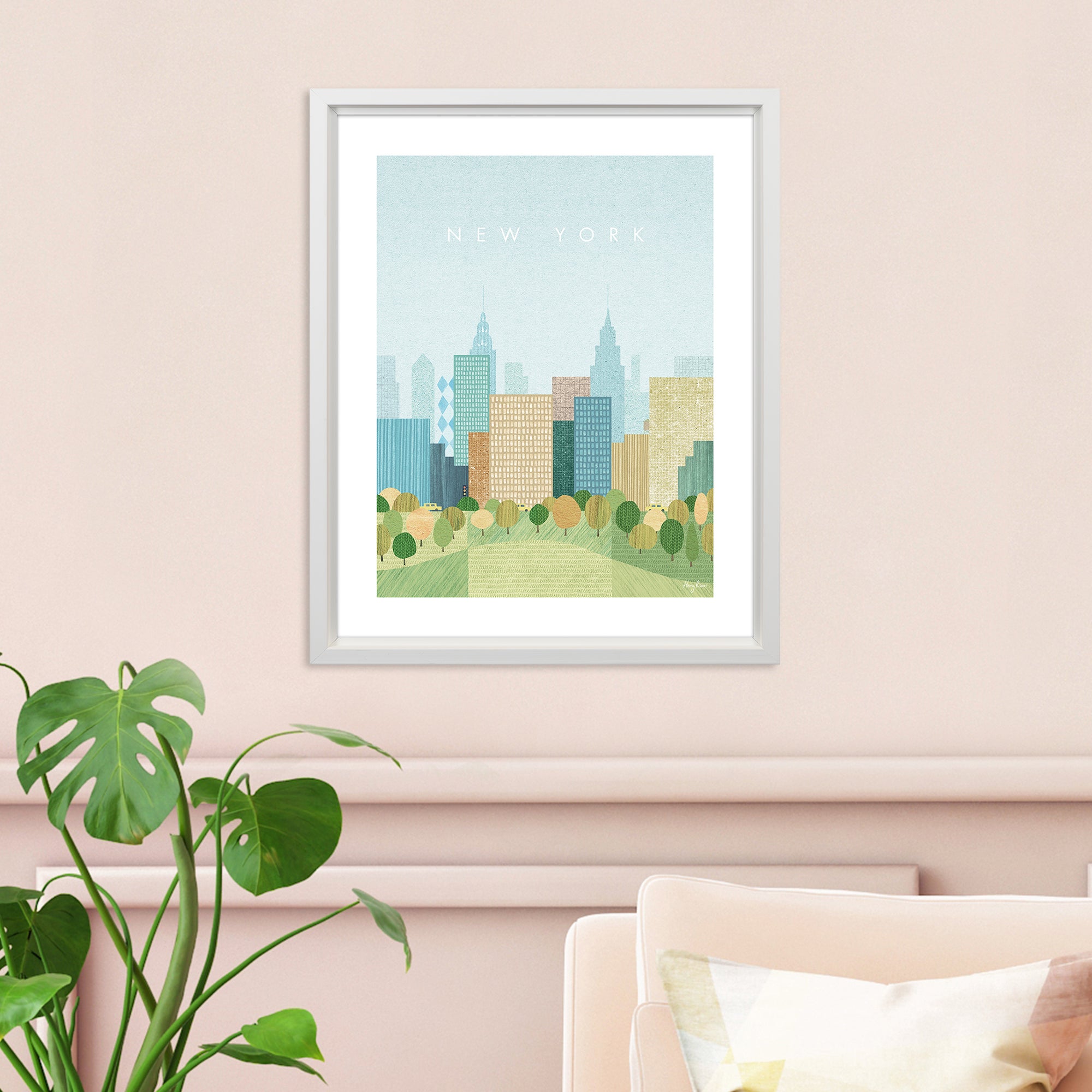 The Art Group New York II Framed Print MultiColoured Price Comparisons | Compare The Build