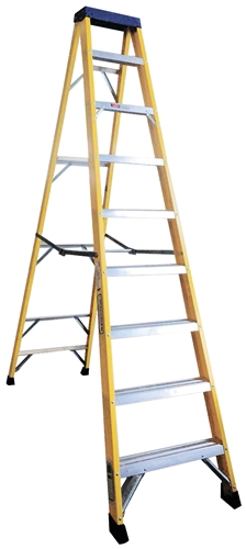 Norslo 8 Step Plus Tray Fibre Glass Step Ladder Price Comparisons | Compare The Build