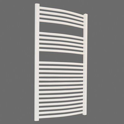 Flomasta 590W Electric White Towel Warmer (H)1100mm (W)600mm Price Comparisons | Compare The Build