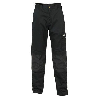 Jcb The Max Black Trousers, W36" L32" Price Comparisons | Compare The Build