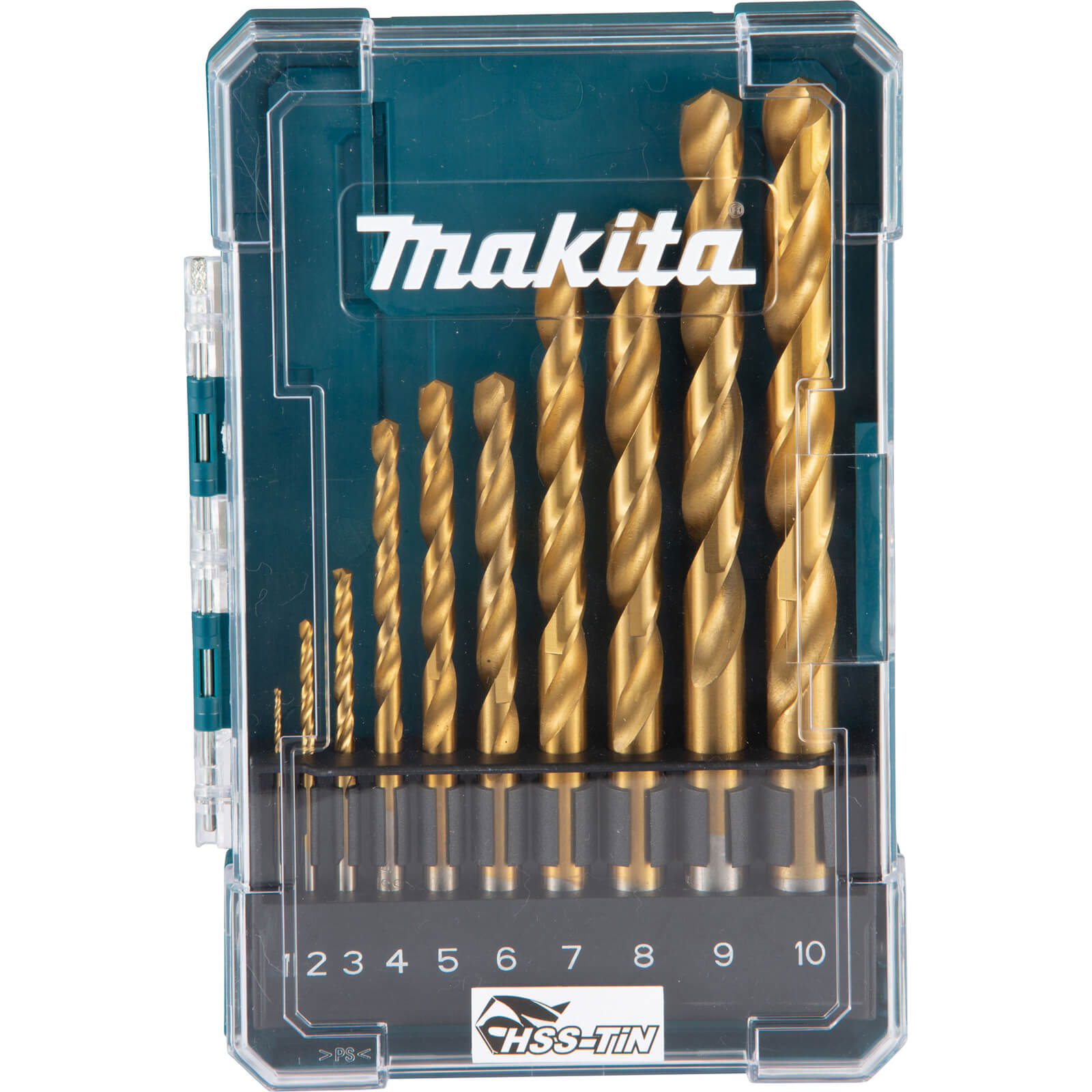 Makita 10 Piece HSS Tin Drill Bit Set Price Comparisons | Compare The Build