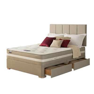 Silentnight Geltex Affinity 1350 Mirapocket Firm 4 Drawer Super King Divan Set Price Comparisons | Compare The Build