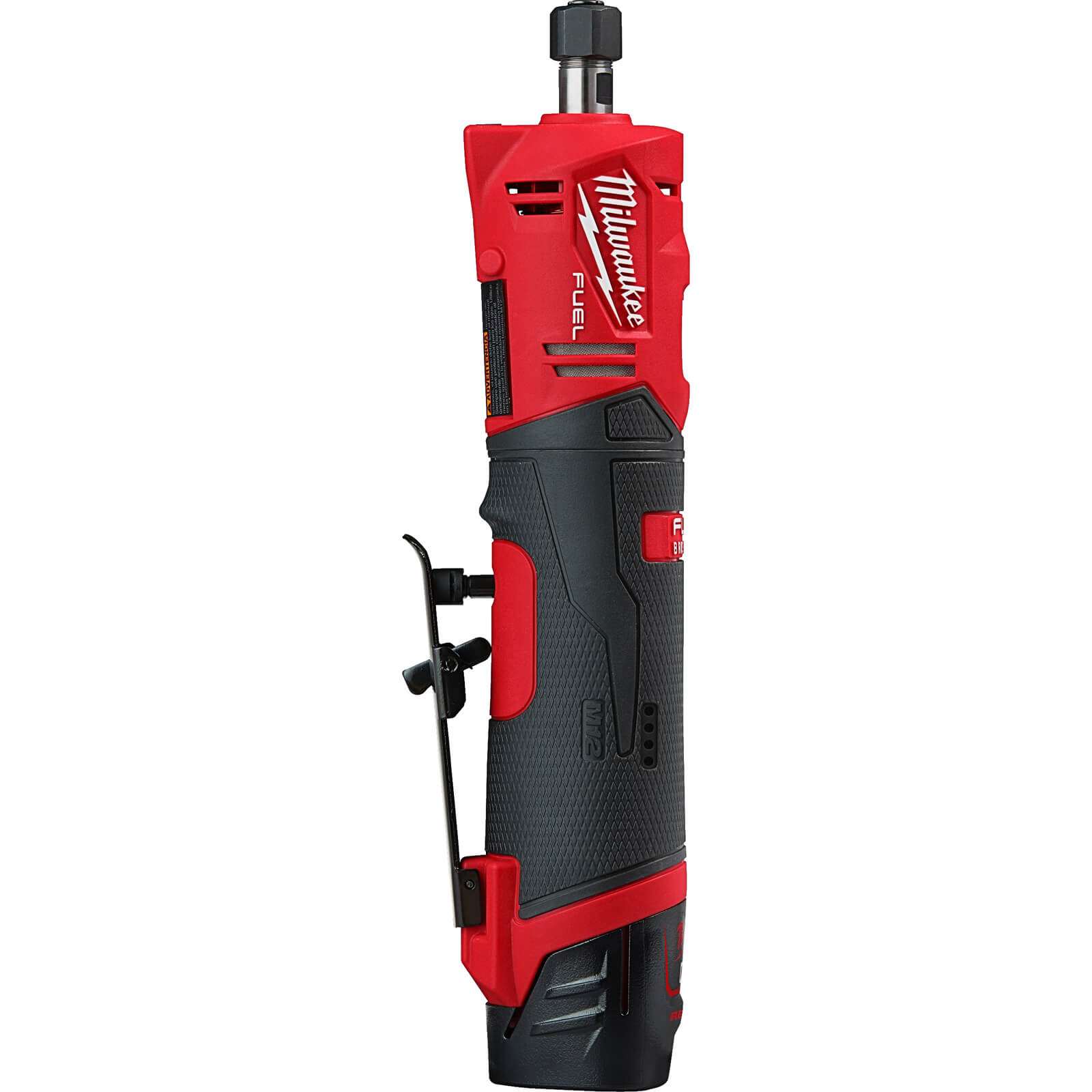 Milwaukee M12 FDGS Fuel 12v Cordless Brushless Straight Die Grinder 1 x 2ah & 1 x 4ah Li-ion Charger Bag Price Comparisons | Compare The Build