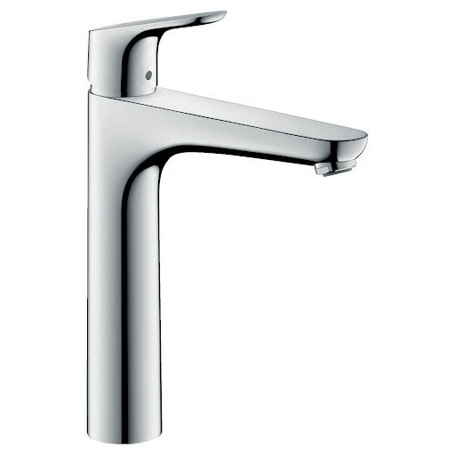 hansgrohe Focus Single Lever High Rise Basin Mixer Tap 190 without Waste Chrome Price Comparisons | Compare The Build