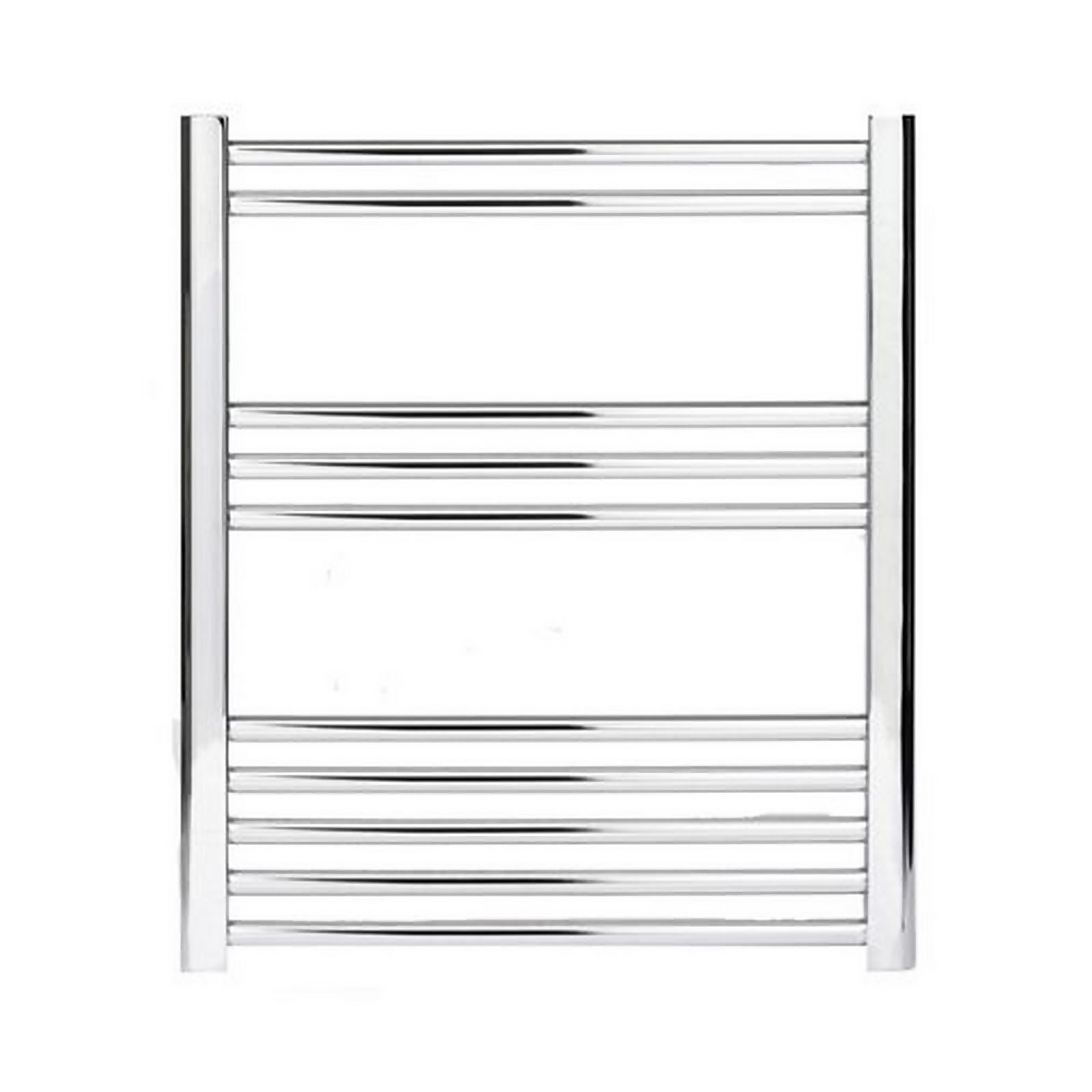 Bathstore Hamilton Chrome Curved Radiator 700 x 400 Price Comparisons | Compare The Build