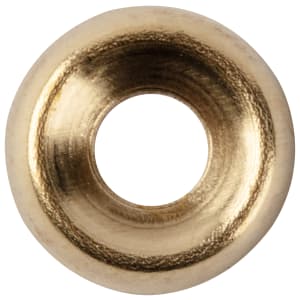 Wickes Brass Plated Screw Cup Washers - 3.5mm - Pack of 50 Price Comparisons | Compare The Build