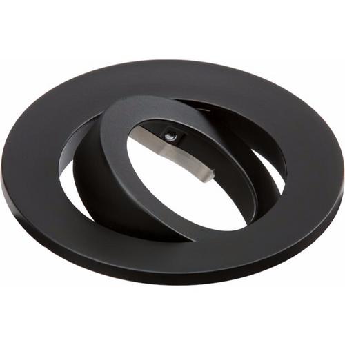 KnightsBridge Evolve Fire Rated Twist & Lock Downlight Tilt Trim Bezel - Black | Compare The Build