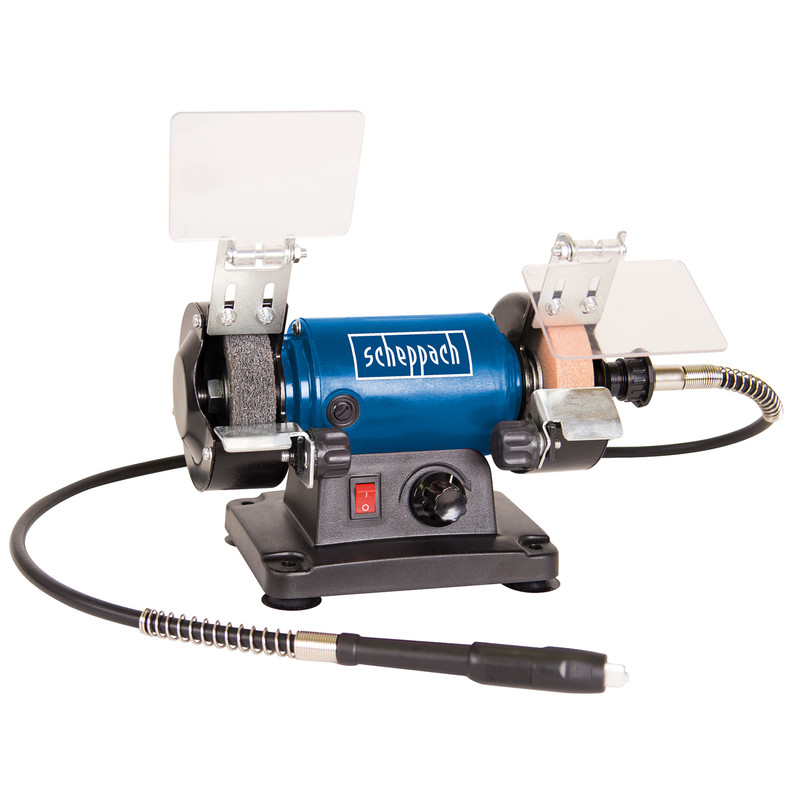Scheppach HG34 120W 75mm Bench Grinder and Accessory Kit 230V Price Comparisons | Compare The Build