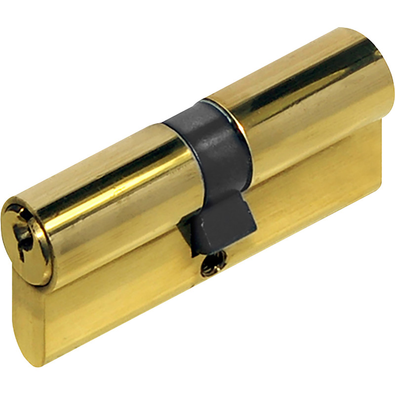 Securefast 6 Pin Double Euro Cylinder 40-40mm Brass in Gold Price Comparisons | Compare The Build