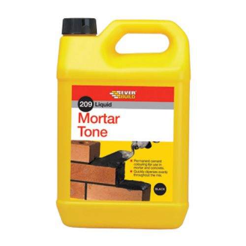 Liquid Mortar Tone (Black) - 1 Litre EVERBUILD LMTBK1 Price Comparisons | Compare The Build