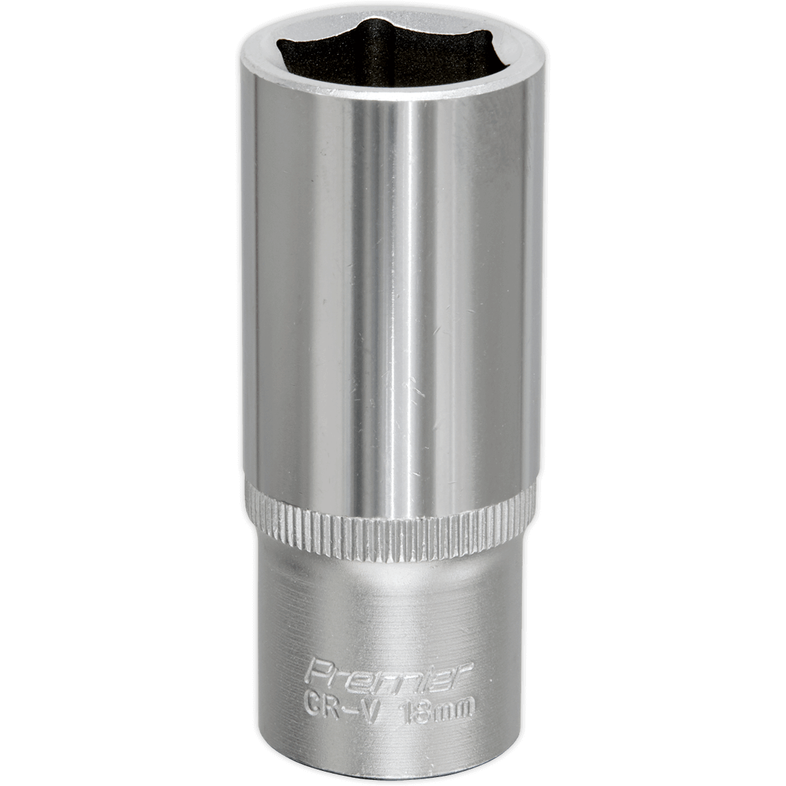 Sealey 3/8" Drive Deep Hexagon WallDrive Socket Metric 3/8" 18mm | Compare The Build