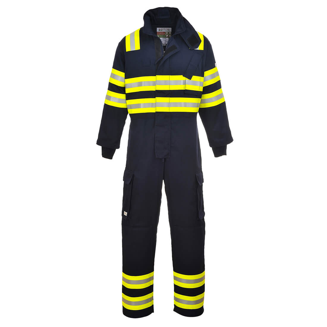 Portwest FR98 Wildland Fire Coverall Navy M | Compare The Build