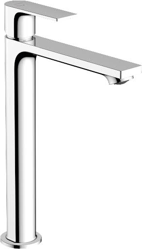 hansgrohe Rebris E 240 CoolStart EcoSmart Basin Mixer Tap - Chrome | Compare The Build