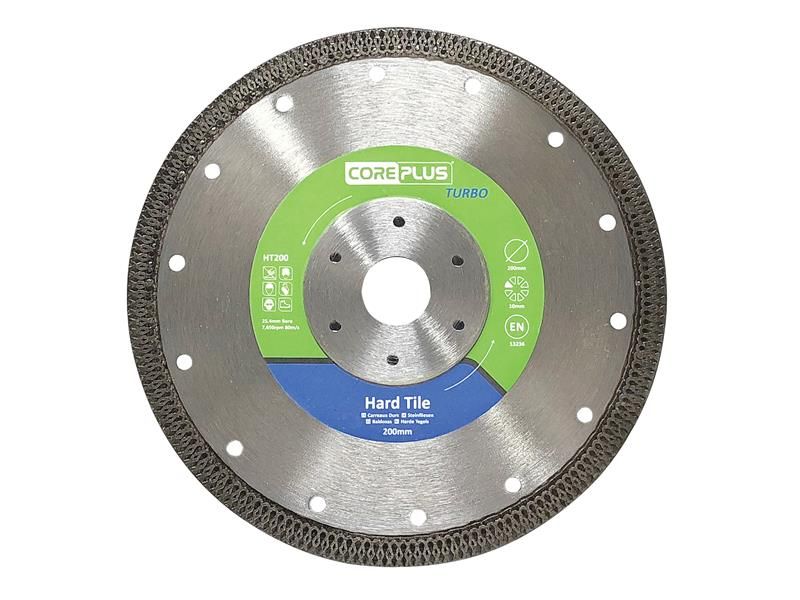 CorePlus CORDBHT200 HT200 Hard Tile Turbo Diamond Blade 200mm | Compare The Build