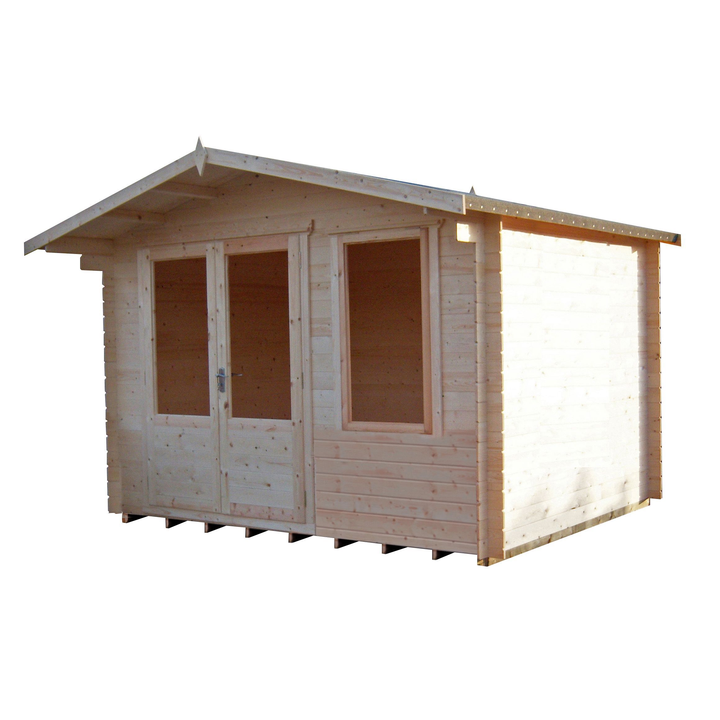 Shire Berryfield 11X10 Apex Tongue & Groove Wooden Cabin - Assembly Service Included Price Comparisons | Compare The Build