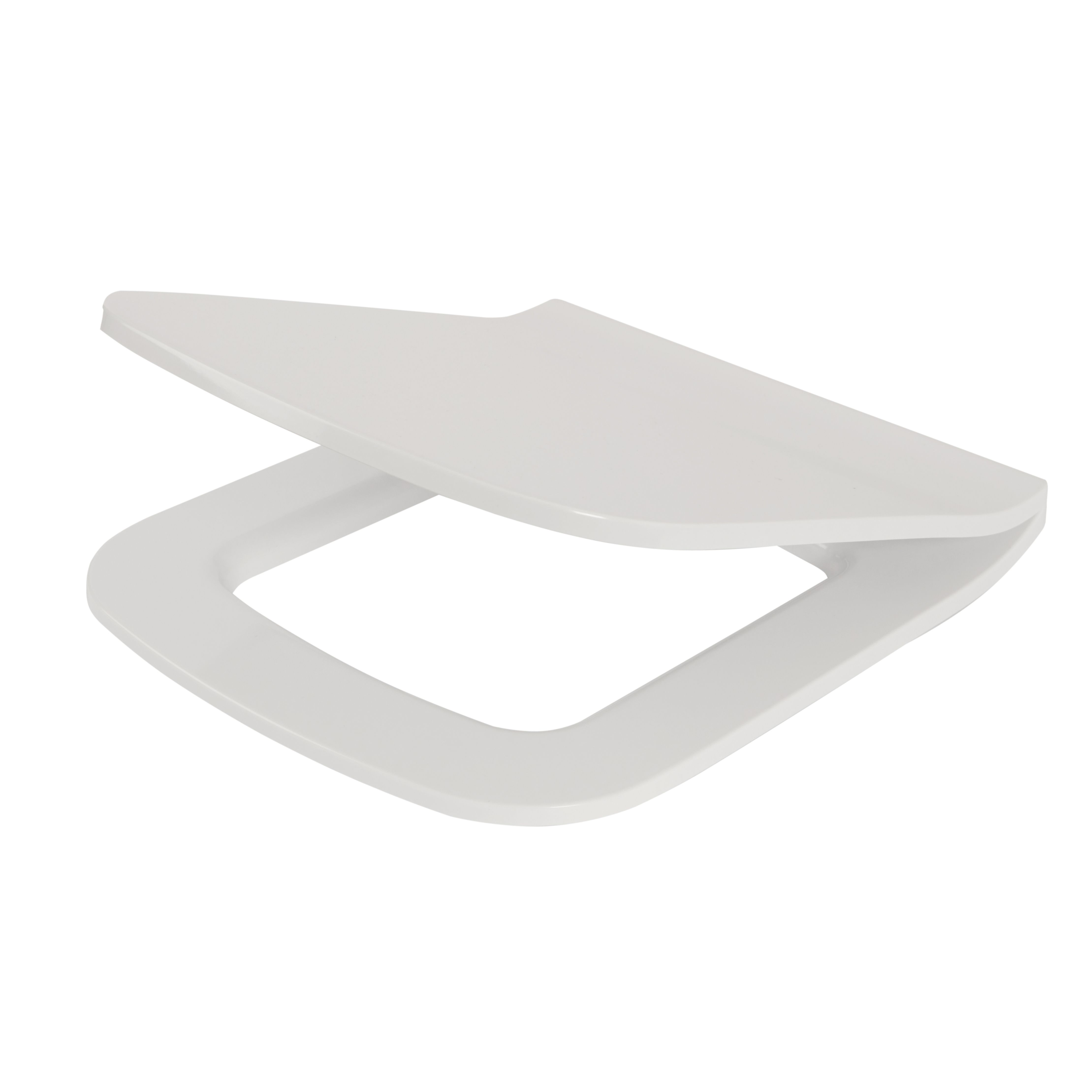 Cooke & Lewis Lanzo White Soft Close Toilet Seat Price Comparisons | Compare The Build