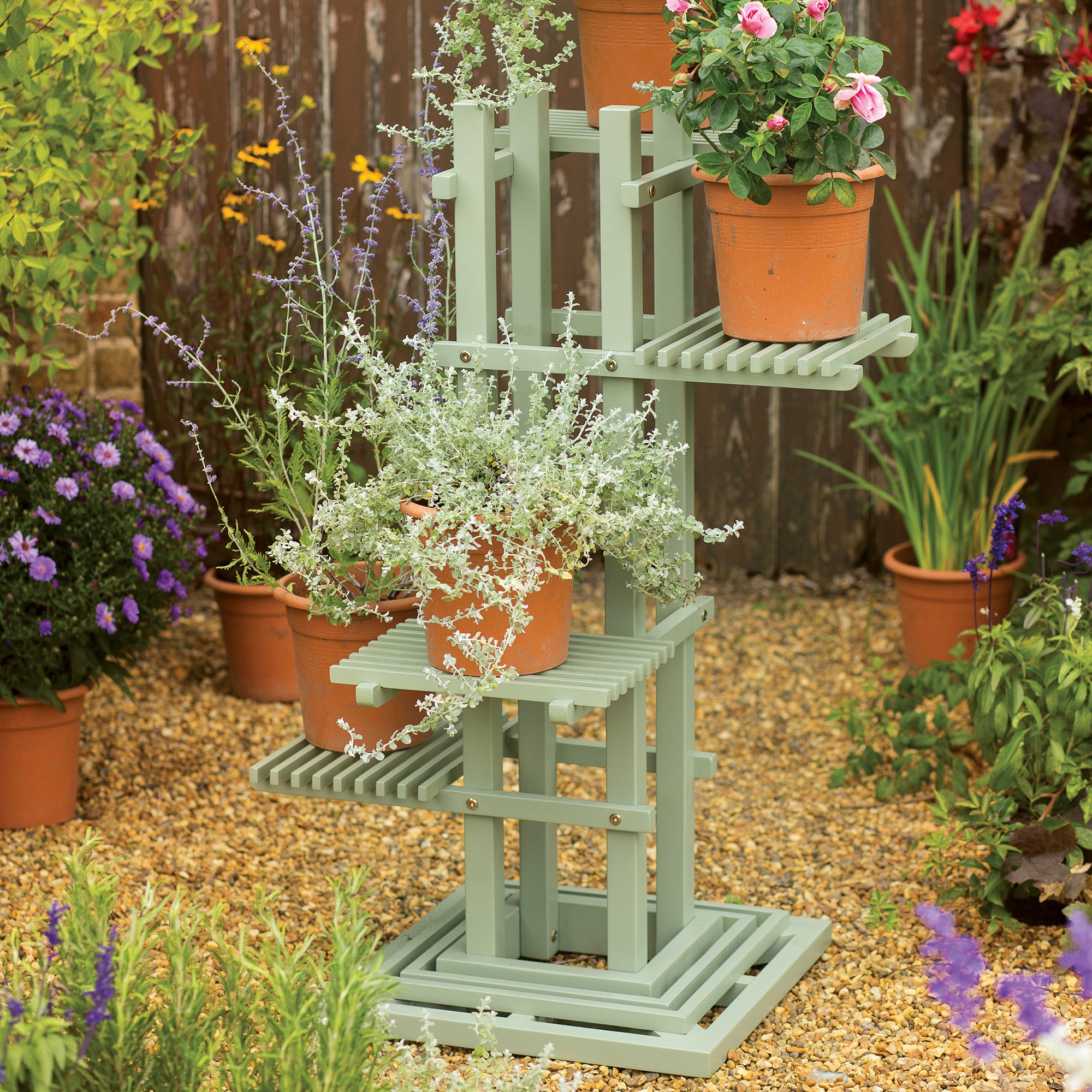 Florenity Verdi Green Plant Stand Green Price Comparisons | Compare The Build