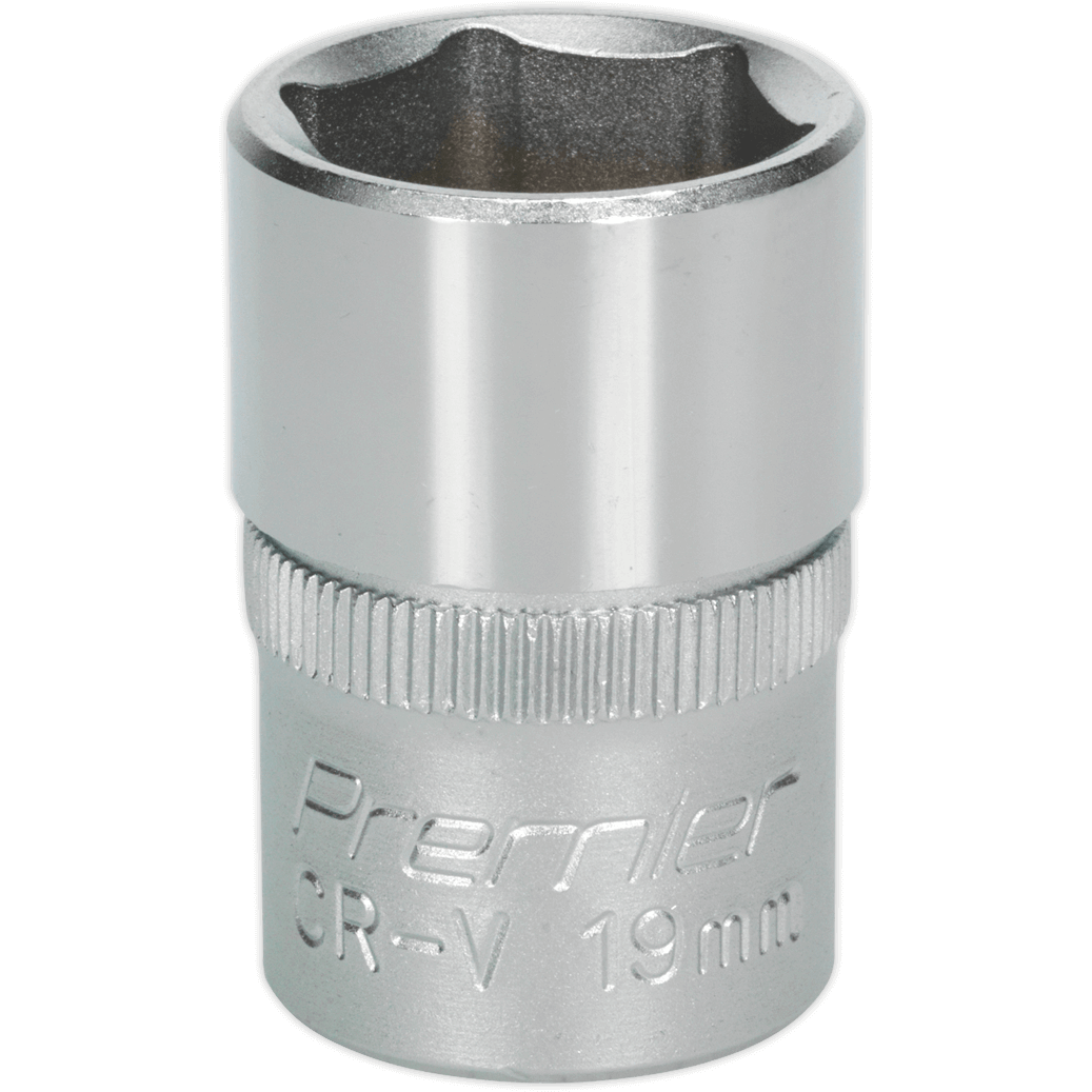 Sealey 1/2" Drive Hexagon WallDrive Socket Metric 1/2" 19mm Price Comparisons | Compare The Build