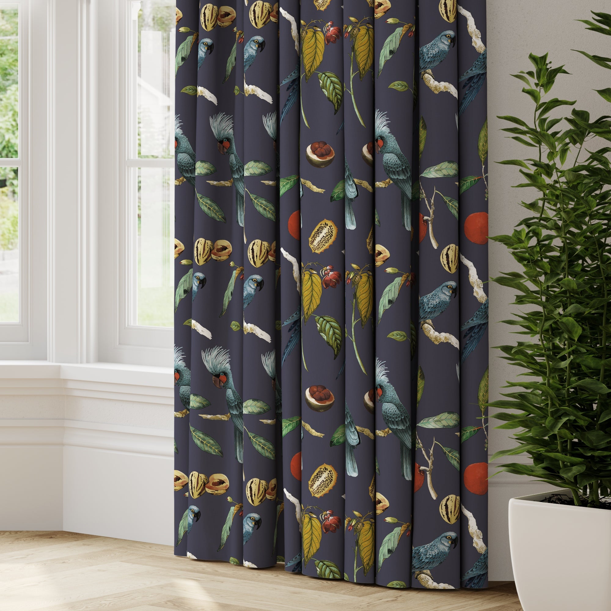 Maximalist Cockatoo Made to Measure Curtains Cockatoo Ink Price Comparisons | Compare The Build