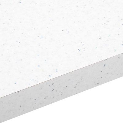 38mm Astral Gloss White Laminate Square Edge Kitchen Worktop, (L)3000mm Price Comparisons | Compare The Build