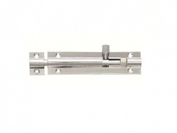 Polished Chrome Straight Door Bolt 150mm x 25mm Price Comparisons | Compare The Build