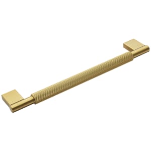 Wickes Tahlia Brass Pull Handle - 214mm | Compare The Build