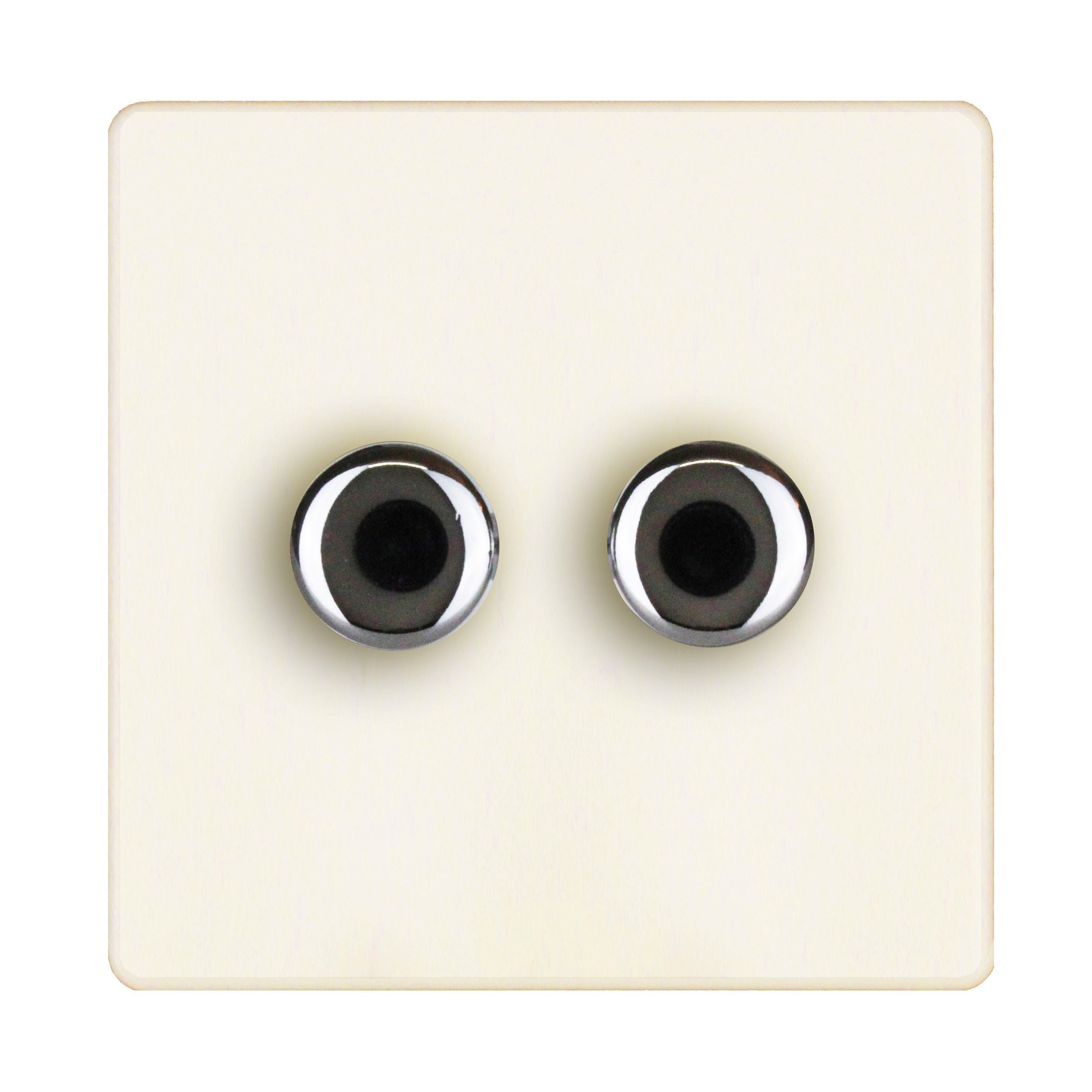 Varilight White Chrome Effect Single 2 Way Dimmer Switch Price Comparisons | Compare The Build
