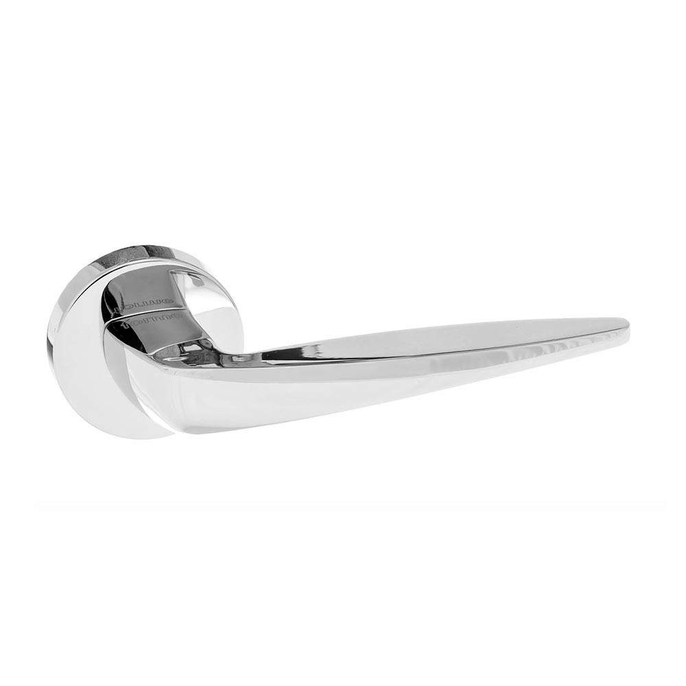 Atlantic Forme Foglia Designer Lever on Minimal Round Rose - Polished Chrome Atlantic UK FMR272PC Price Comparisons | Compare The Build