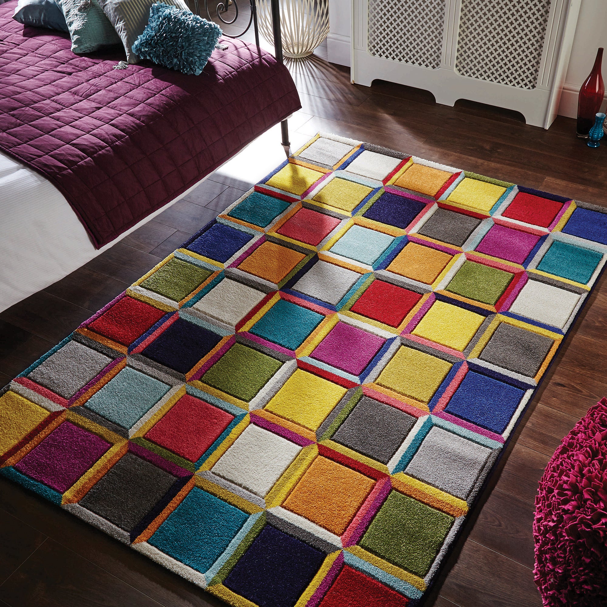 Waltz Rug MultiColoured Price Comparisons | Compare The Build