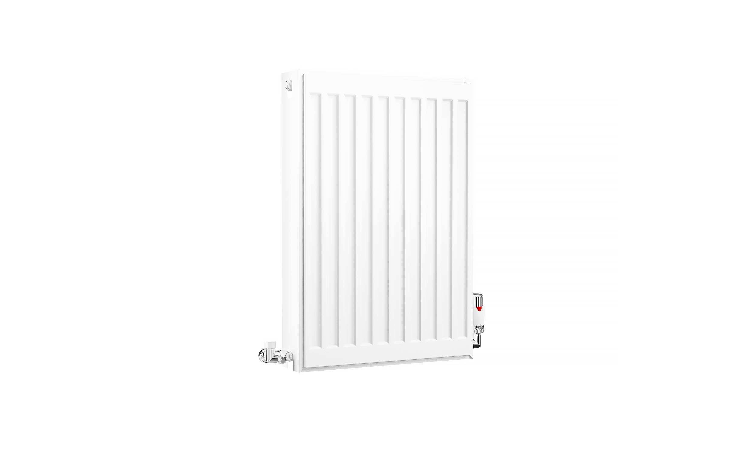 Kartell K-Rad Compact Horizontal Radiator, White, 600mm x 400mm - Double Panel, Double Convector Price Comparisons | Compare The Build