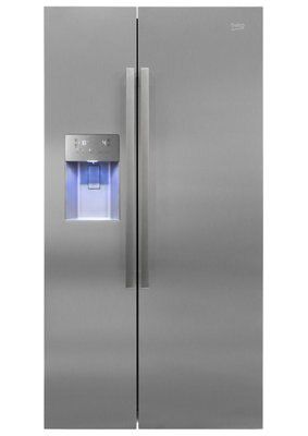 Beko Asn541X American Style White Freestanding Fridge Freezer Price Comparisons | Compare The Build