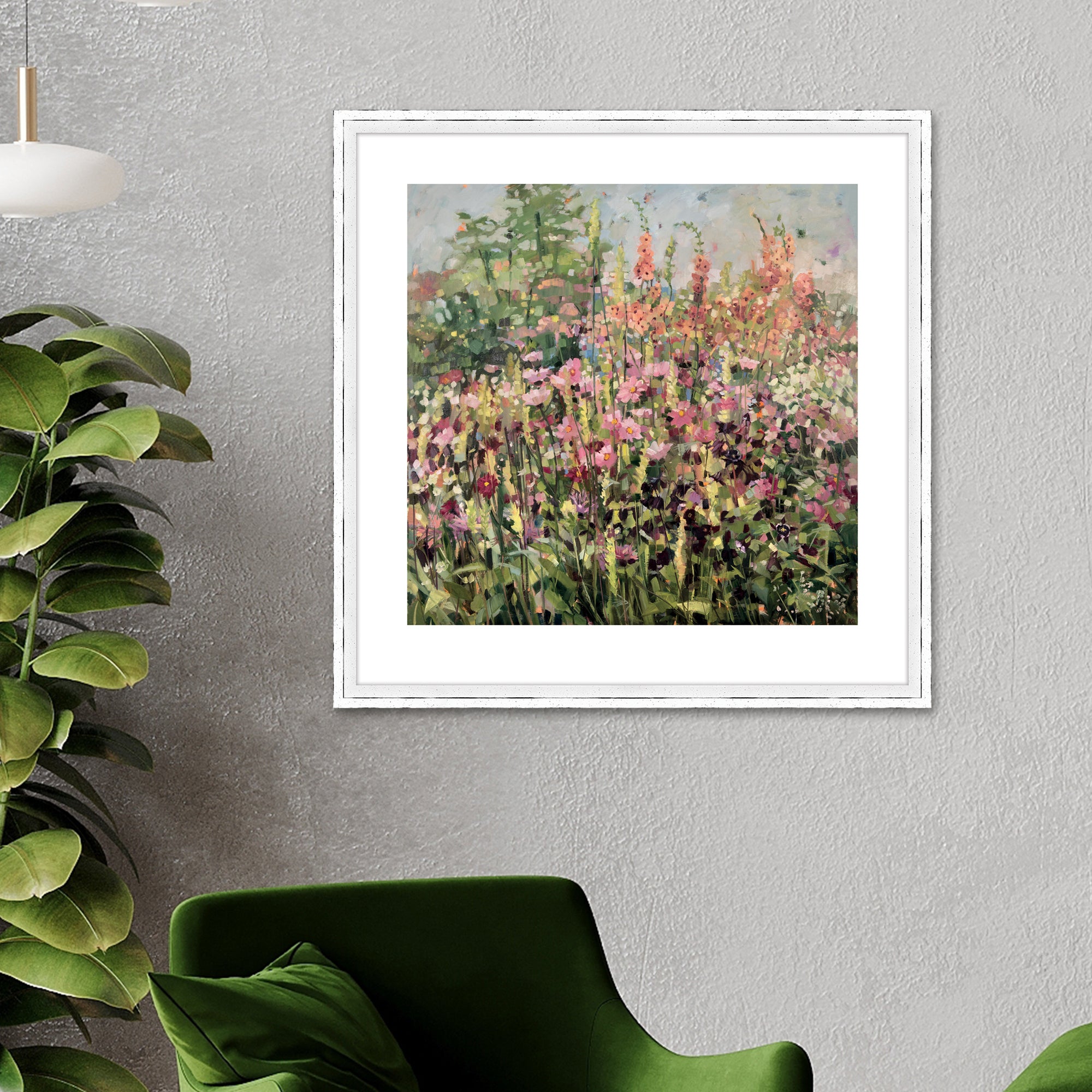 The Art Group Spring Garden Framed Print MultiColoured | Compare The Build