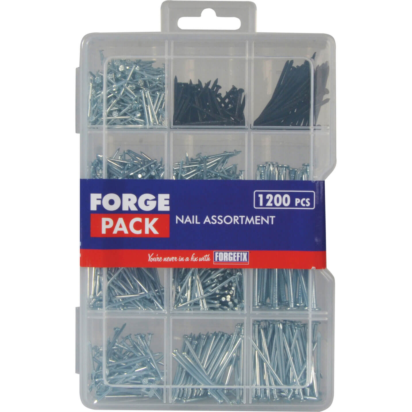 Forgefix 1200 Piece Nail and Panel Pin Assortment Price Comparisons | Compare The Build