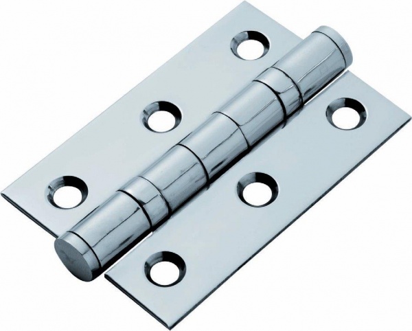 Polished Chrome Ball Bearing Butt Hinge 76mm x 50mm PAIR Price Comparisons | Compare The Build