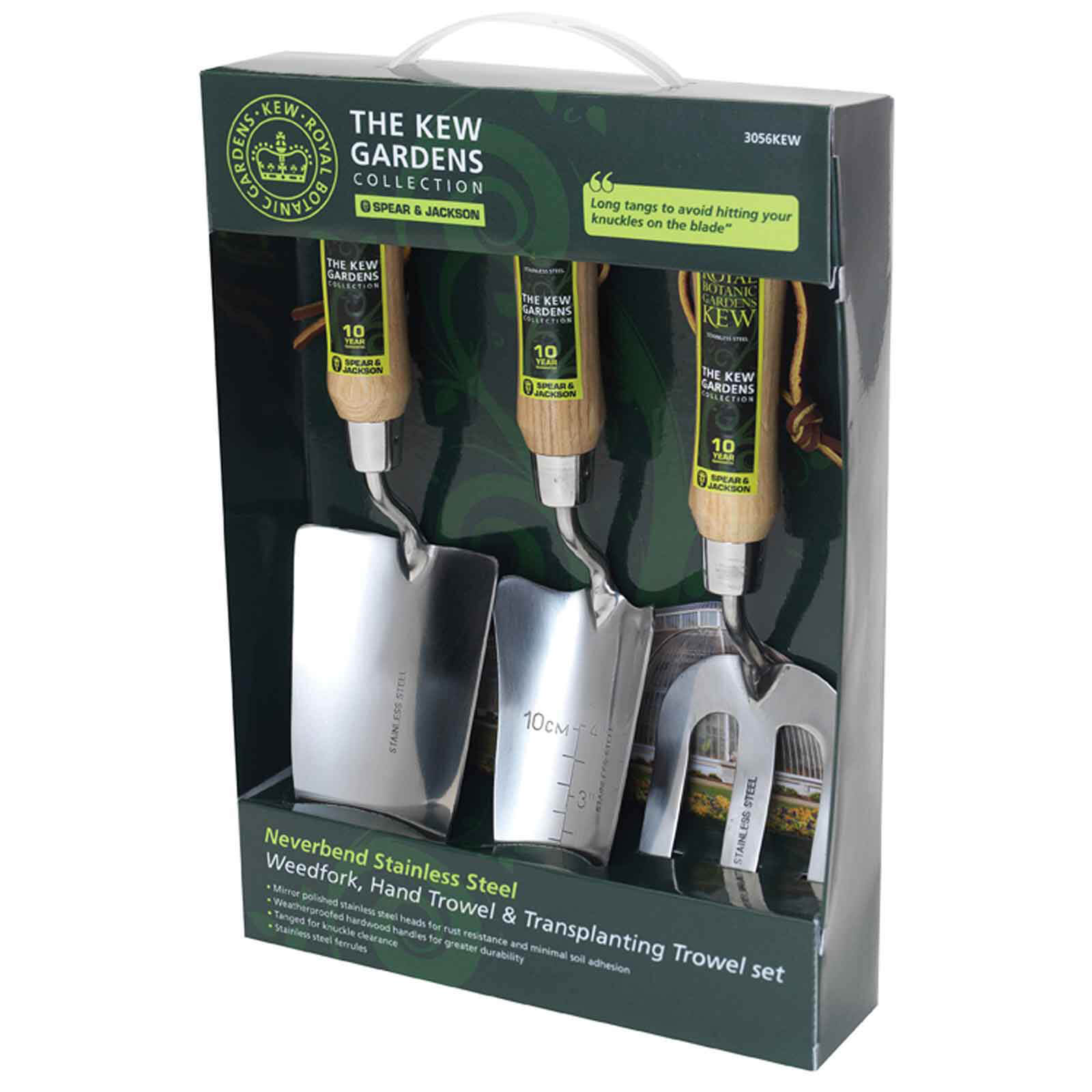 Kew Gardens Neverbend 3 Piece Stainless Steel Garden Hand Tool Set Price Comparisons | Compare The Build