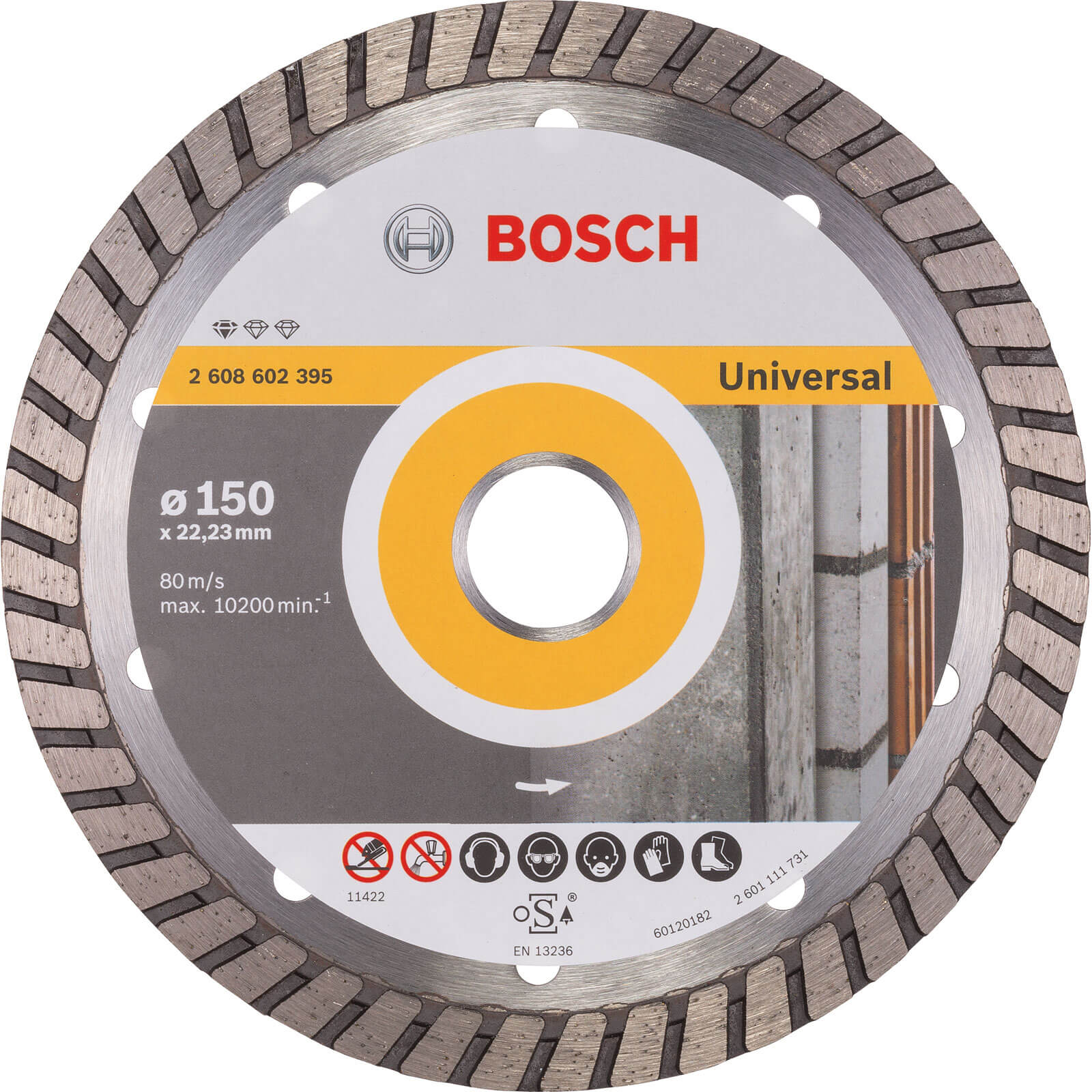 Bosch Standard Universal Cutting Diamond Disc 150mm | Compare The Build