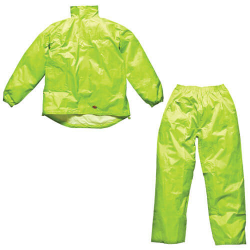 Dickies Vermont Waterproof Suit Yellow 2XL Price Comparisons | Compare The Build