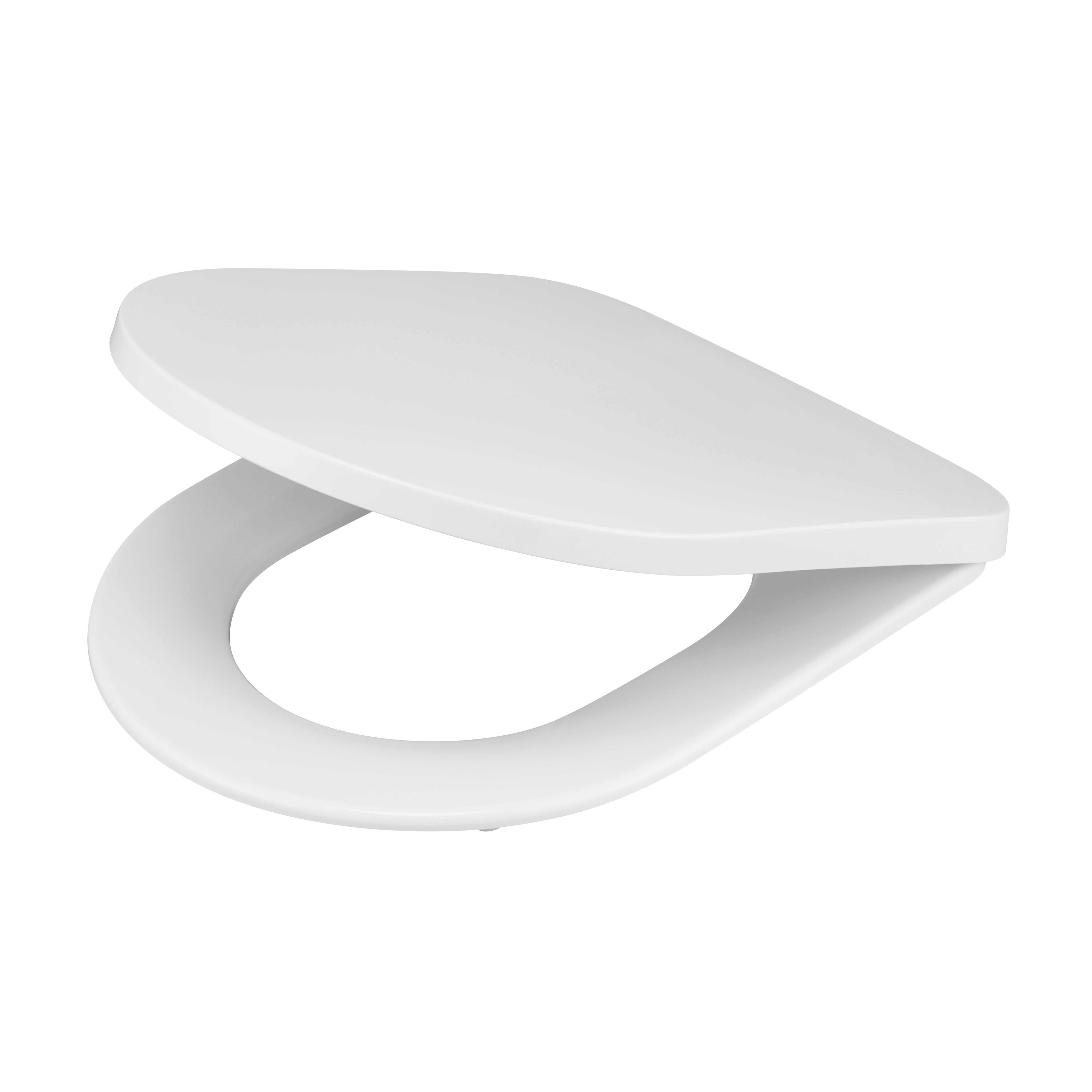 GoodHome Tanaro White Top Fix Soft Close Toilet Seat Price Comparisons | Compare The Build