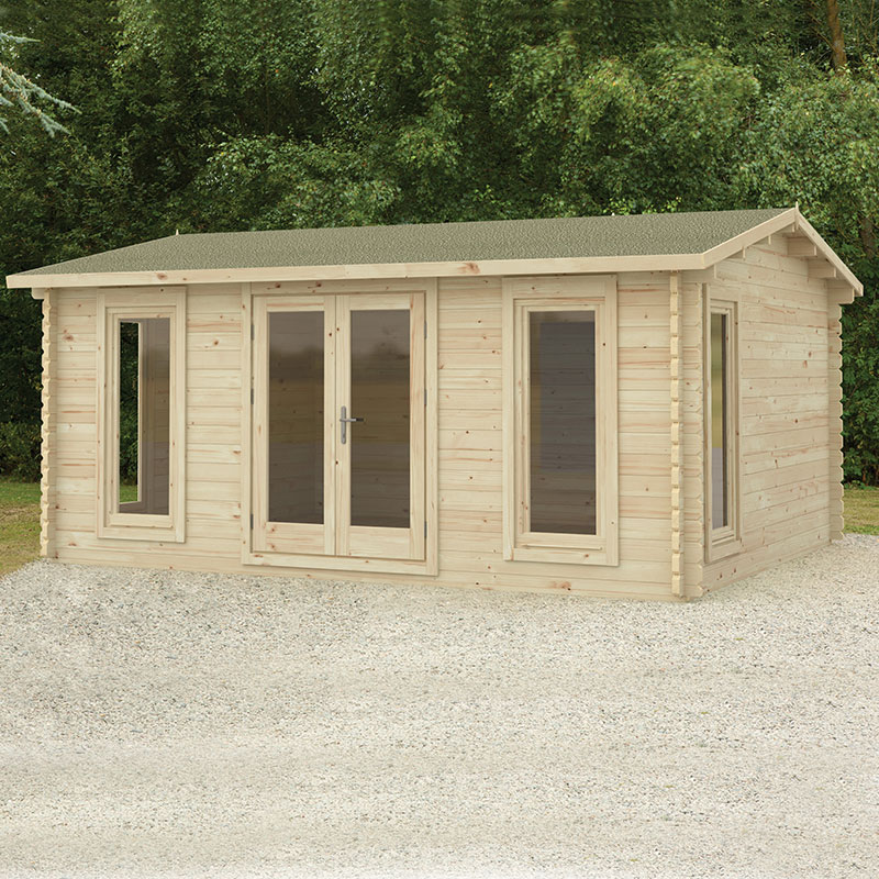 Forest Rushock 5m x 4m Log Cabin (45mm) | Compare The Build