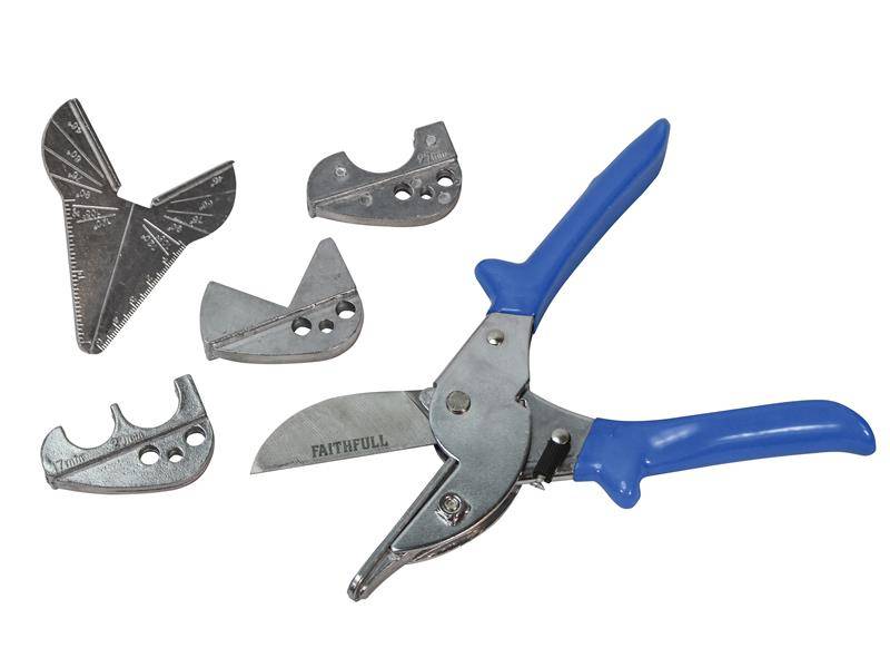 Faithfull FAIGCKITPC Multi-Function Gasket & Pipe Mitre Shears Kit | Compare The Build