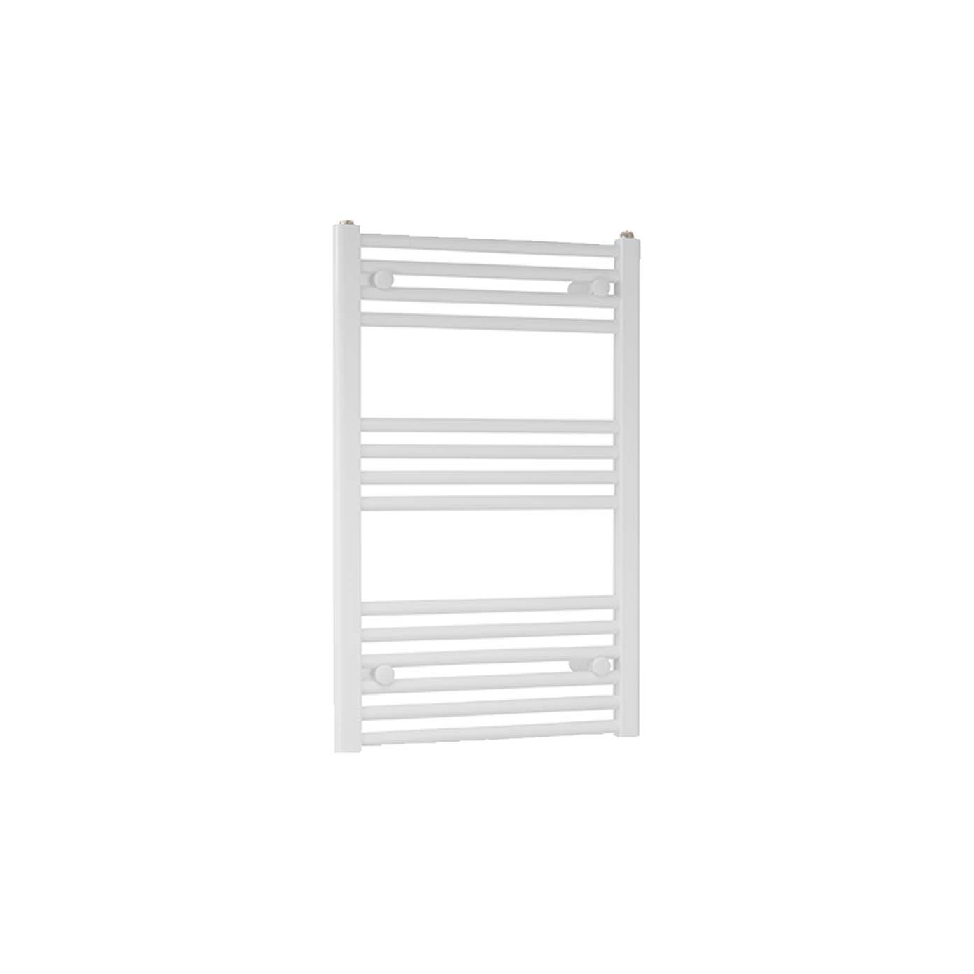 Towelrads Independent Ladder Rail - 22mm, White Straight, 800x600mm | Compare The Build