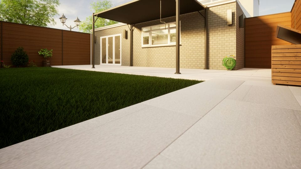 Porcelain Paving - 1200mm x 600mm x 20mm Urban Grey Price Comparisons | Compare The Build